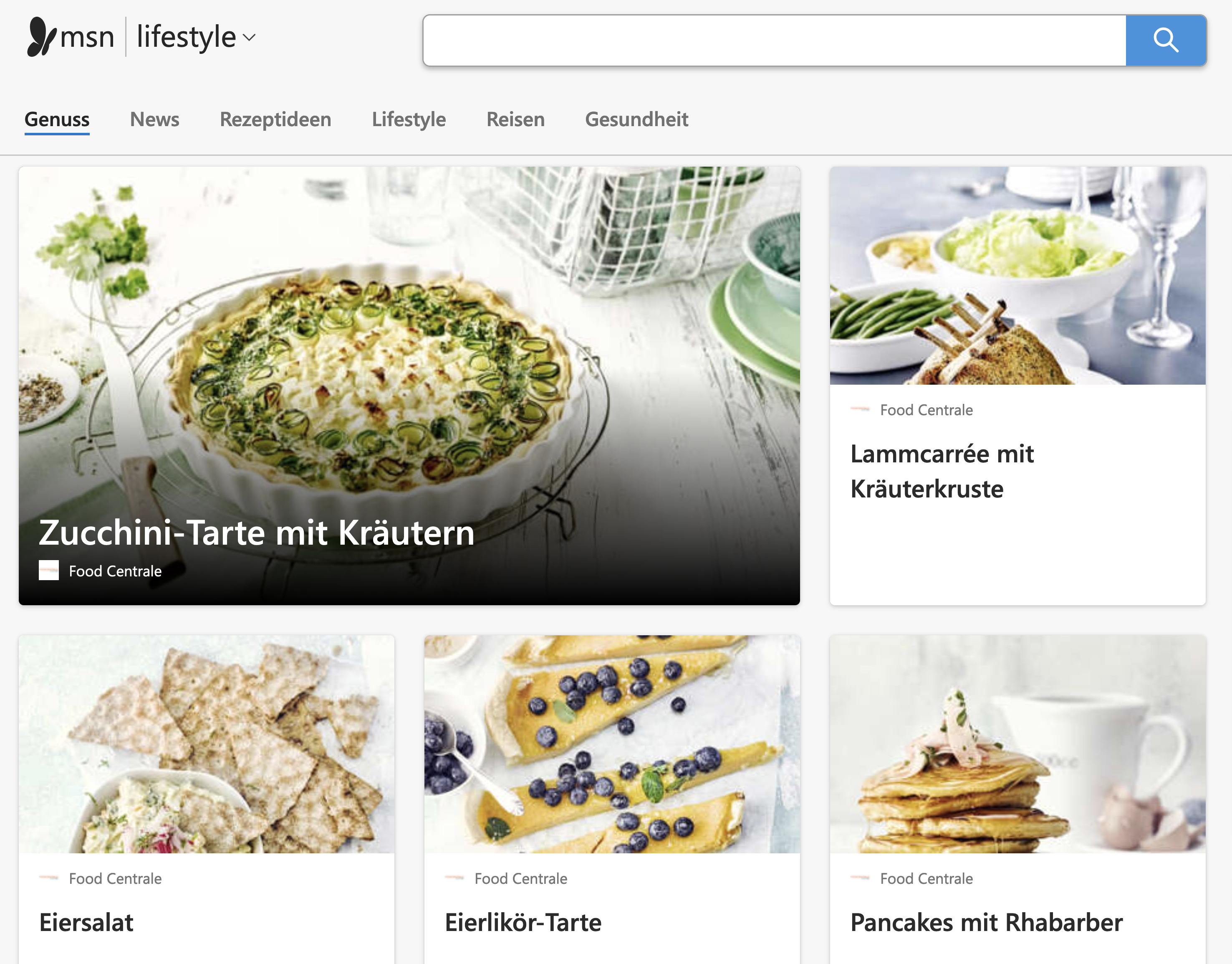 FoodCentrale launches online service with cooking recipes in German and English